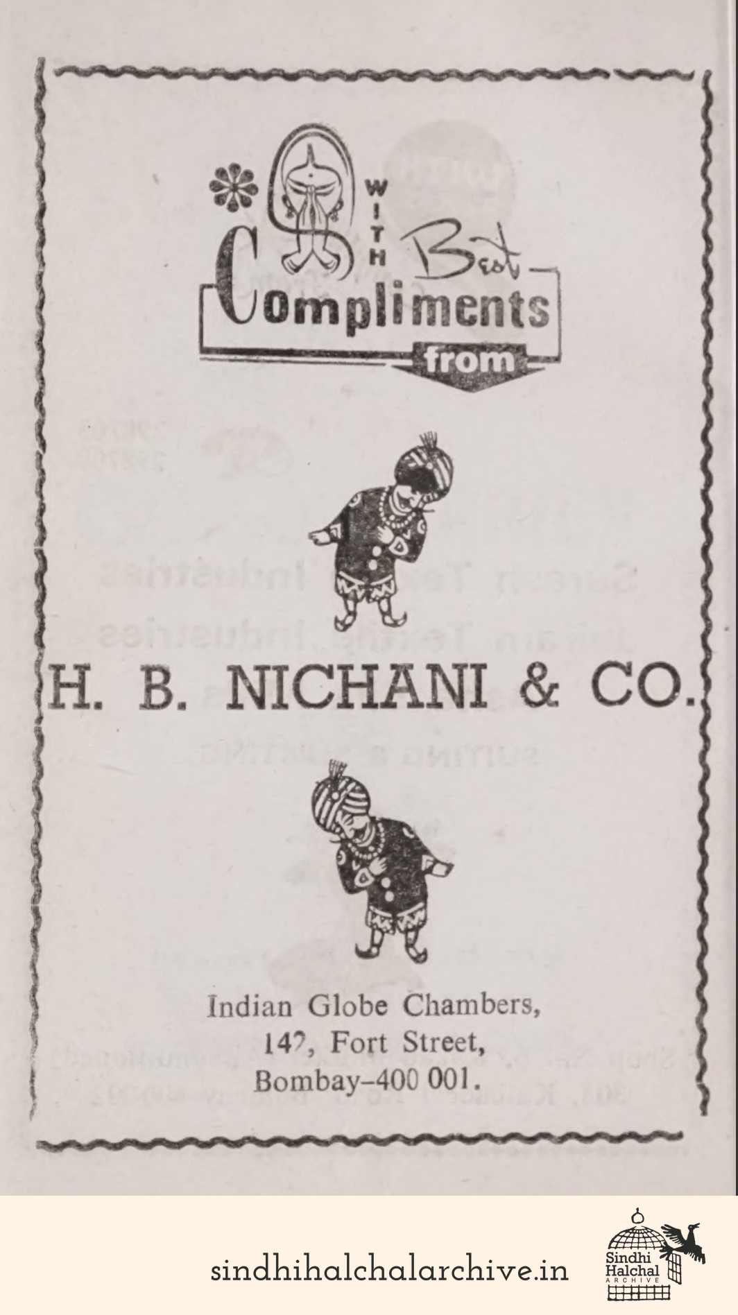 Image of AD H. B. Nichani & Co.